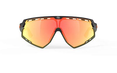 Превью  Велоочки RUDY PROJECT Defender Black Matte/Olive Green, Линзы: Multilaser Orange (SP524006-0020)